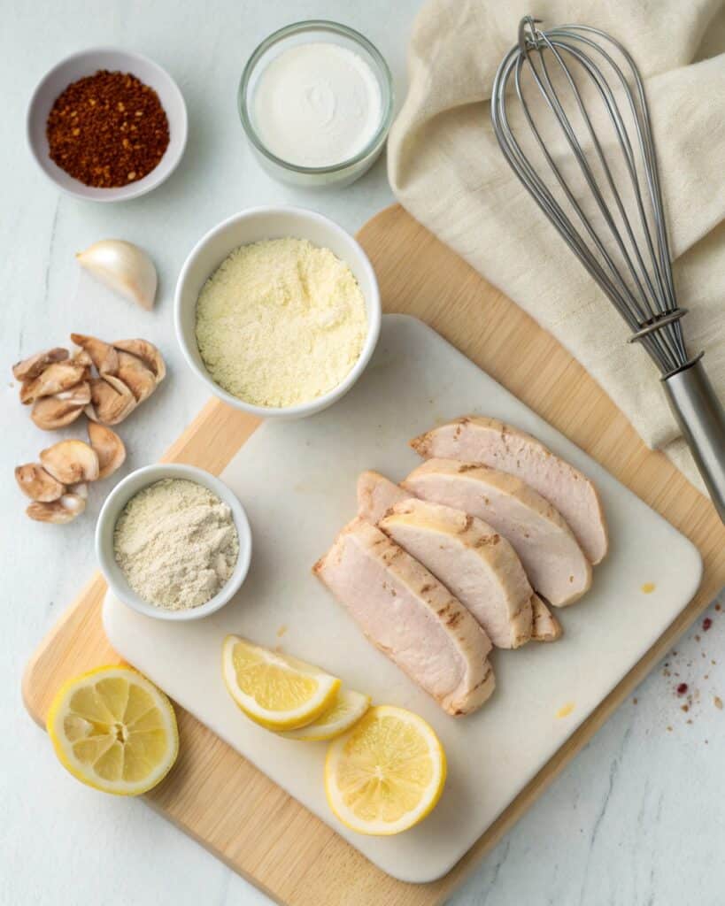 Ingredients for Chick Fil A grilled nuggets recipe