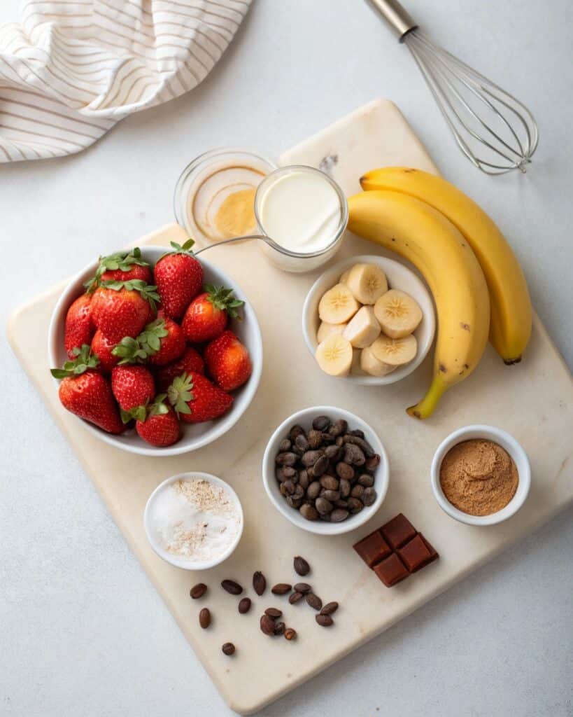 Ingredients for Paleo Summer Treats recipe